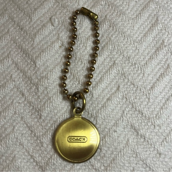 Coach Medallion Bag Tag - Picture 5 of 7